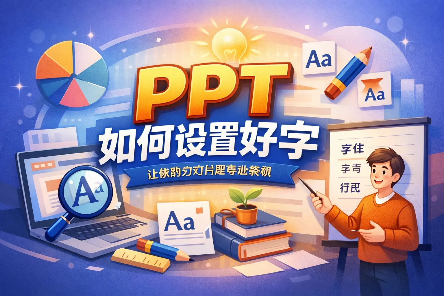 ppt如何设置好字