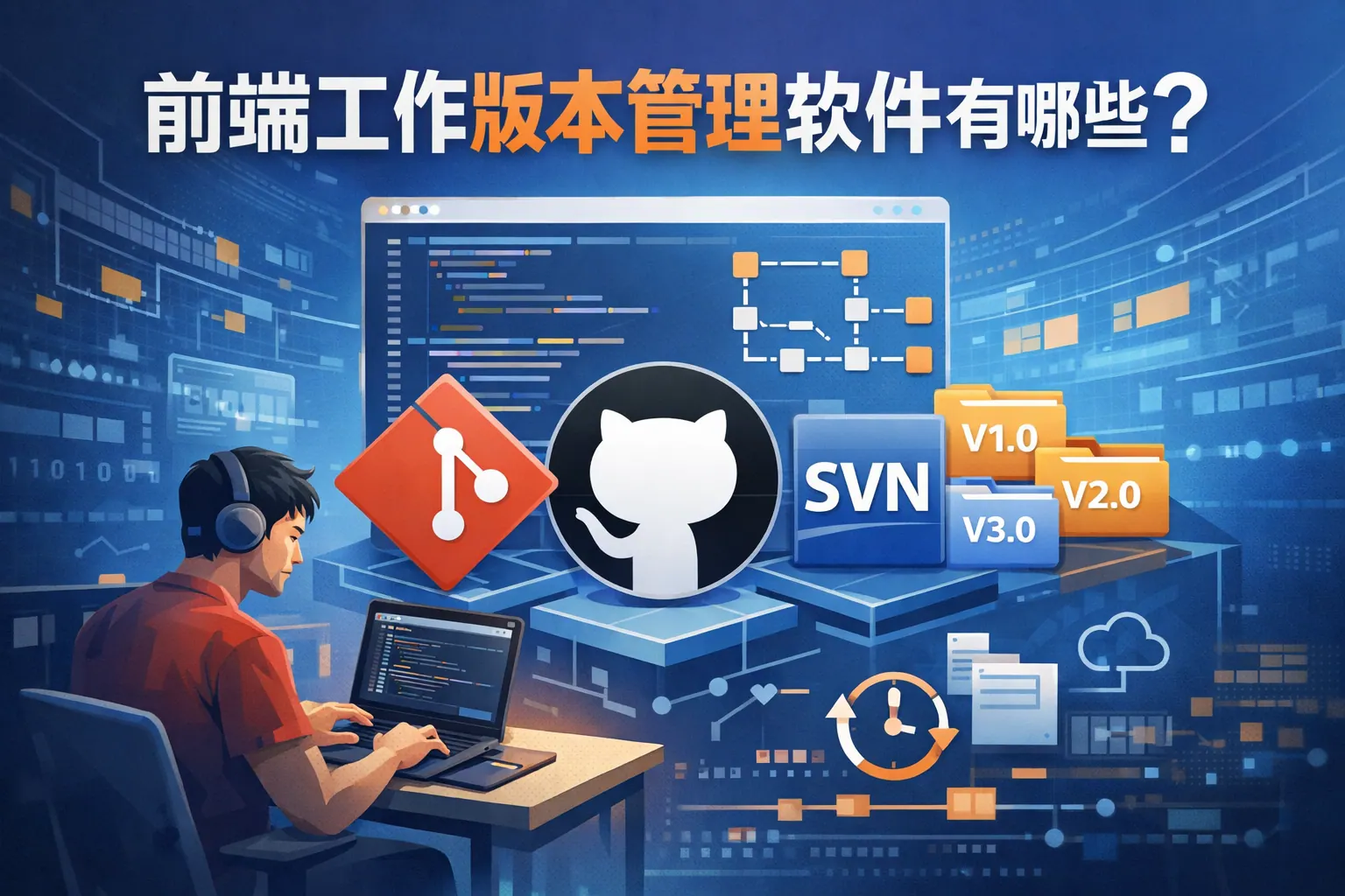 前端工作版本管理软件有哪些