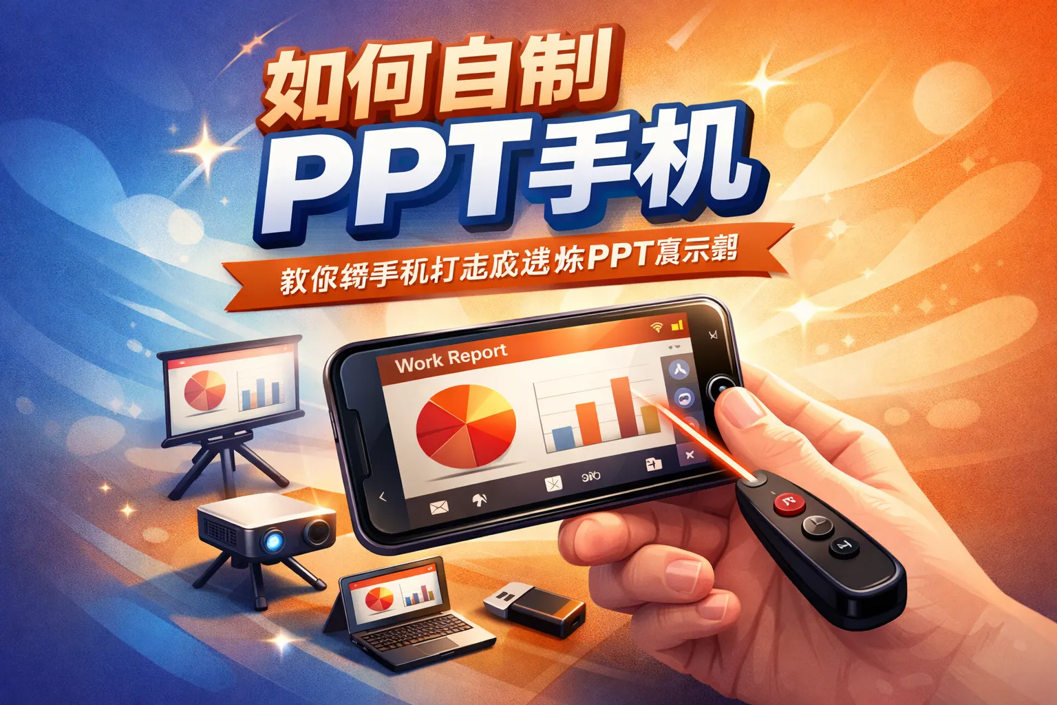 如何自制ppt手机