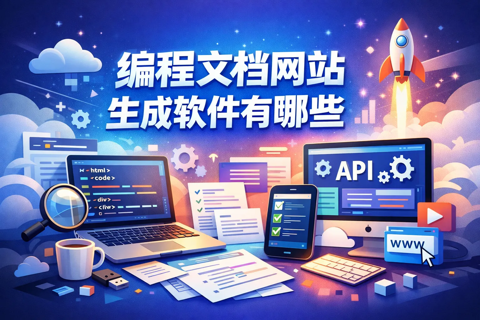 编程文档网站生成软件有哪些