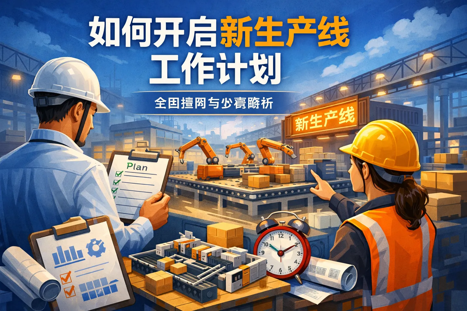 如何开启新生产线工作计划