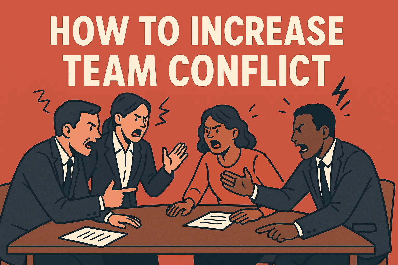 如何增加团队冲突