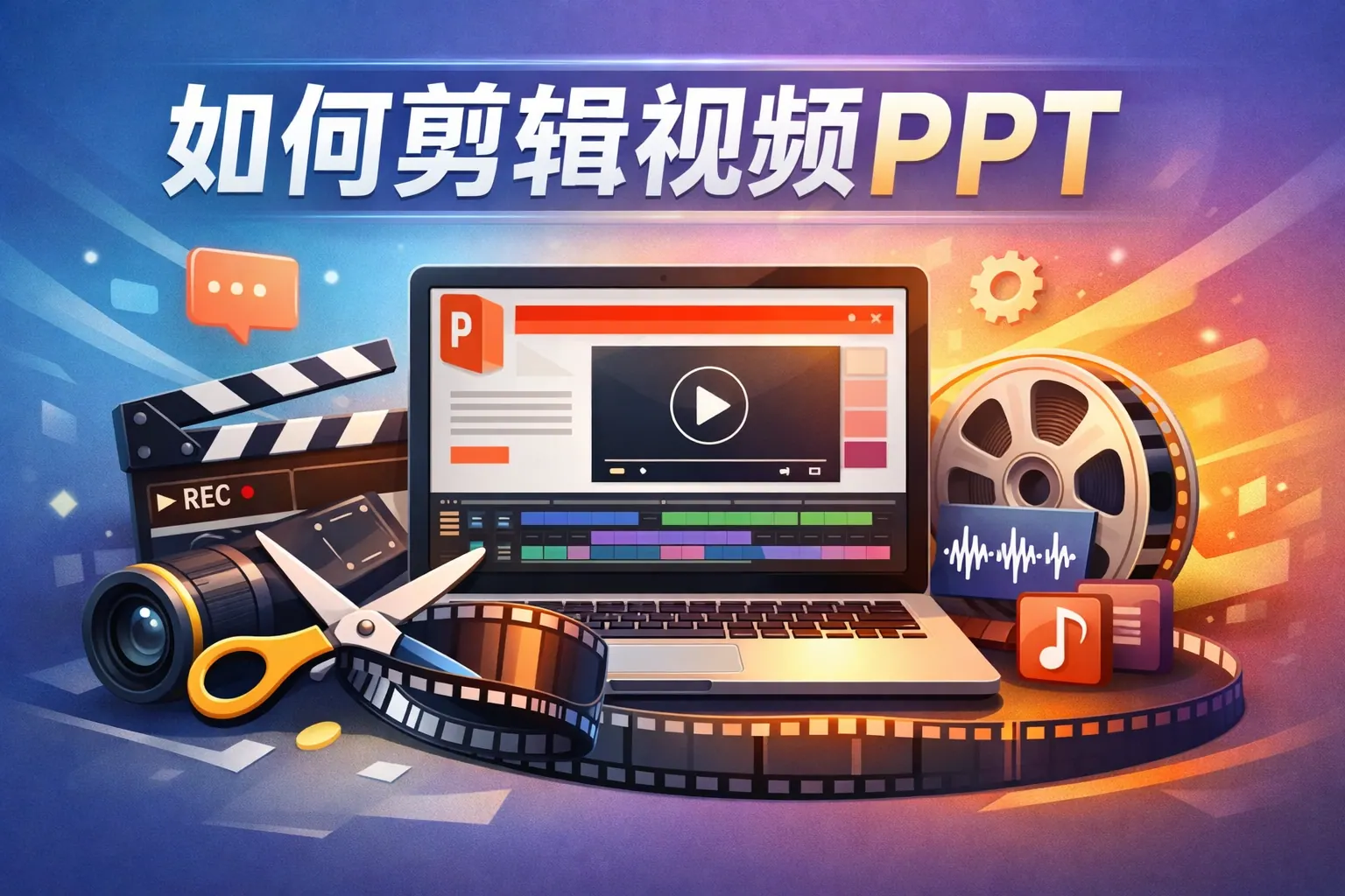 如何剪辑视频PPT