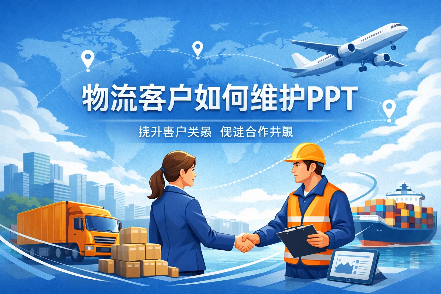 物流客户如何维护ppt