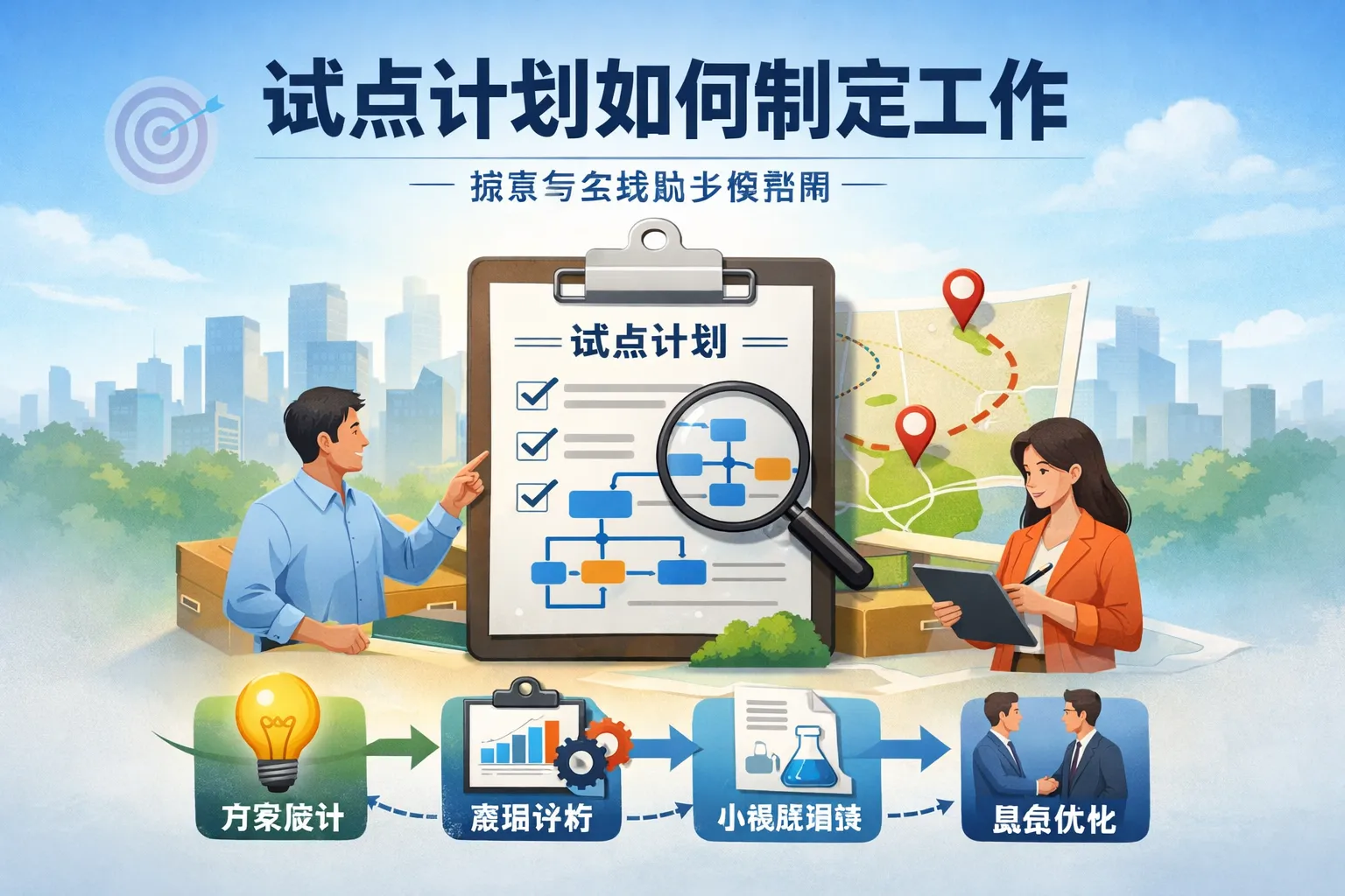 试点计划如何制定工作