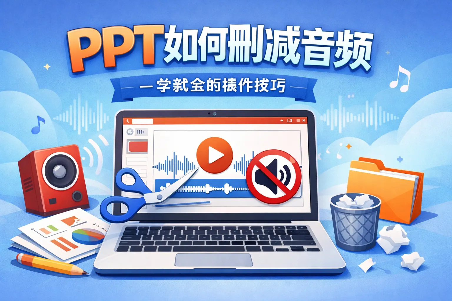 ppt如何删减音频