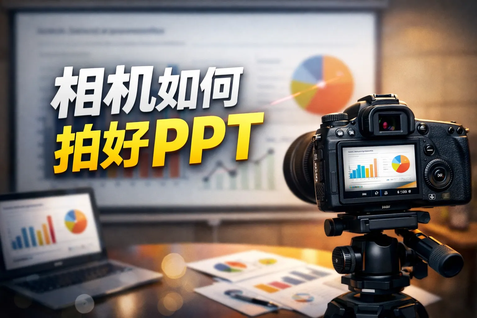 相机如何拍好ppt