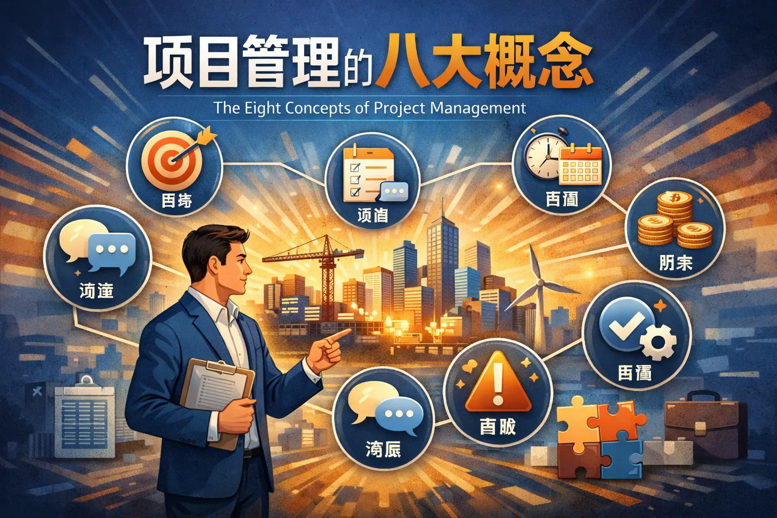 项目管理的八大概念是指