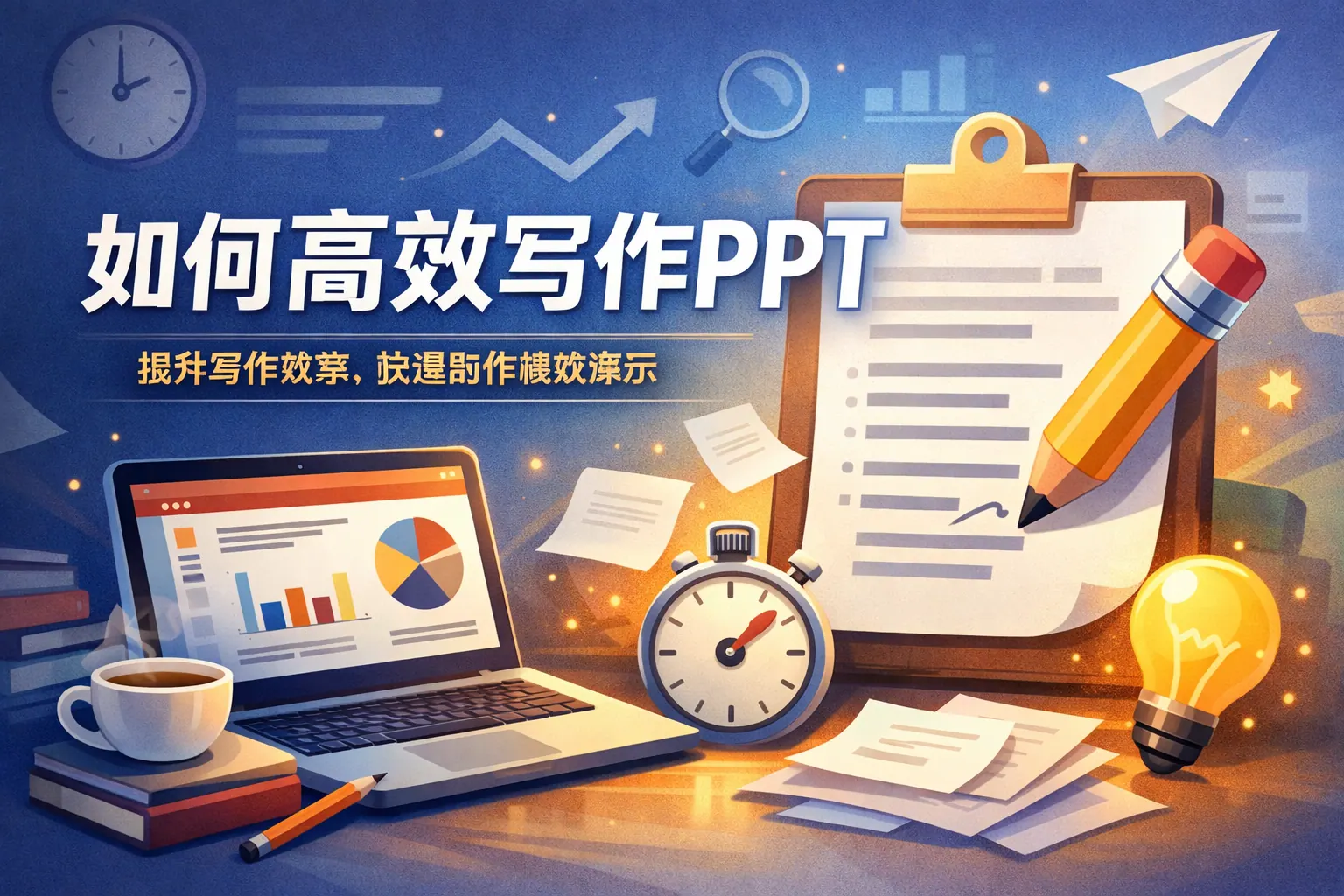 如何高效写作ppt