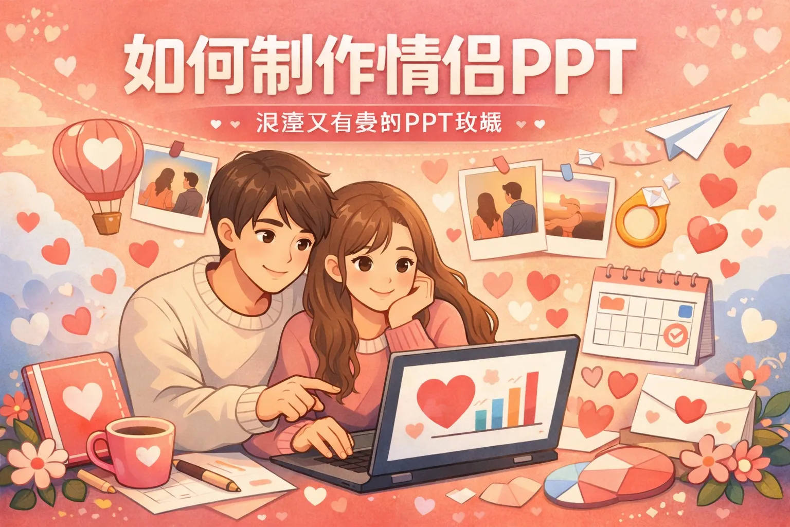 如何制作情侣ppt