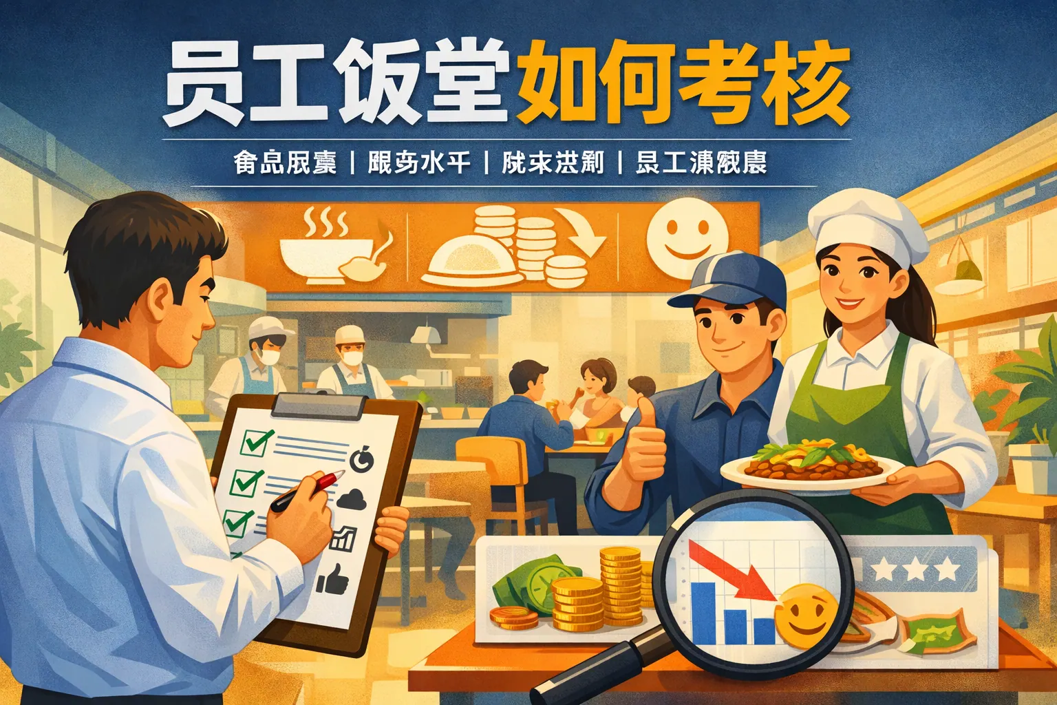 员工饭堂如何考核