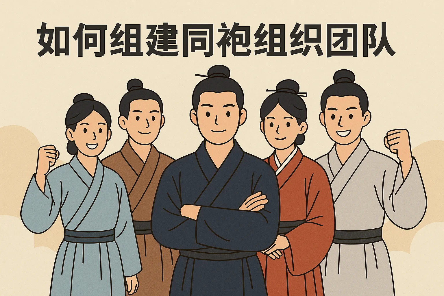 如何组建同袍组织团队
