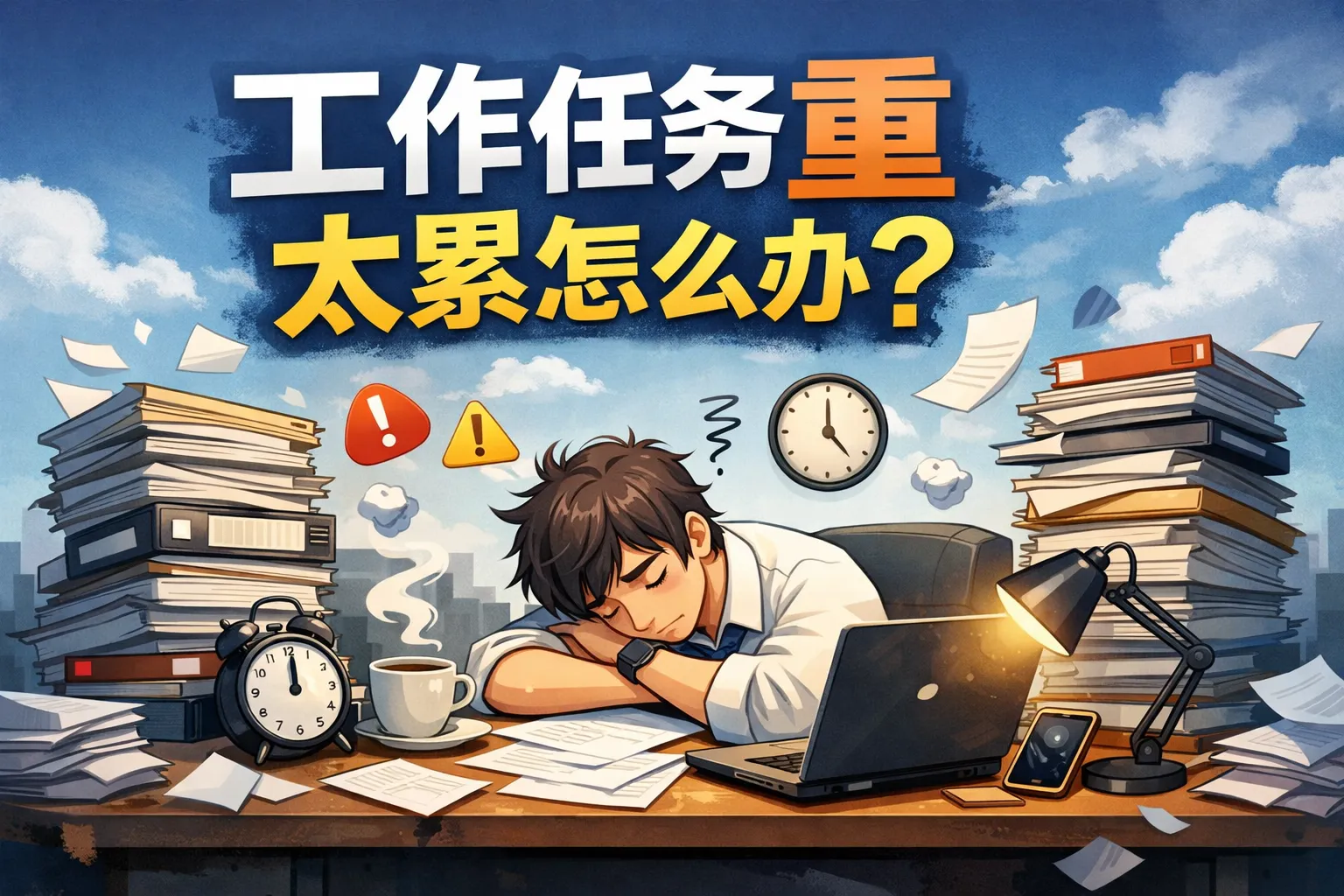 工作任务重太累怎么办