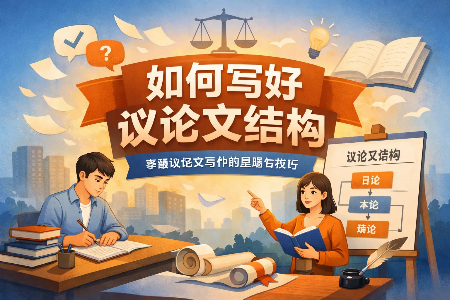 如何写好议论文结构 ppt