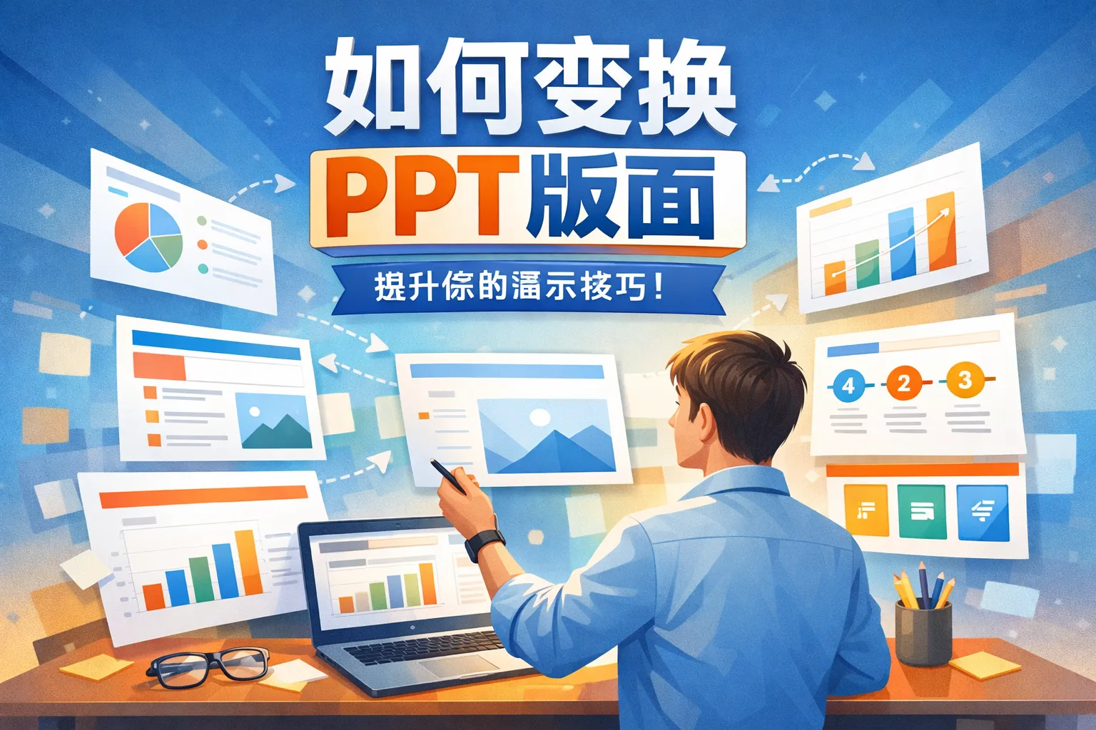 如何变换ppt版面