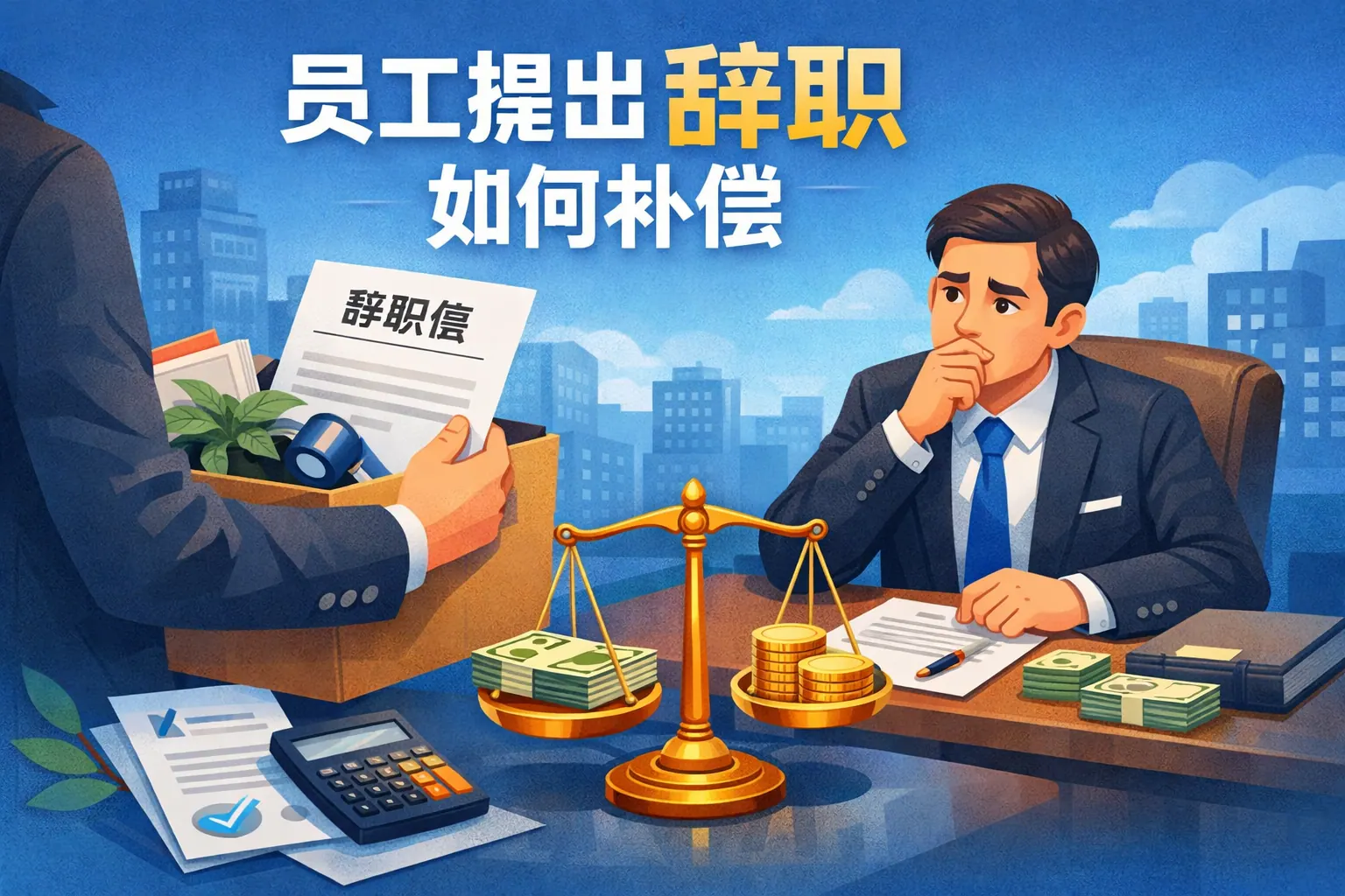 员工提出辞职如何补偿