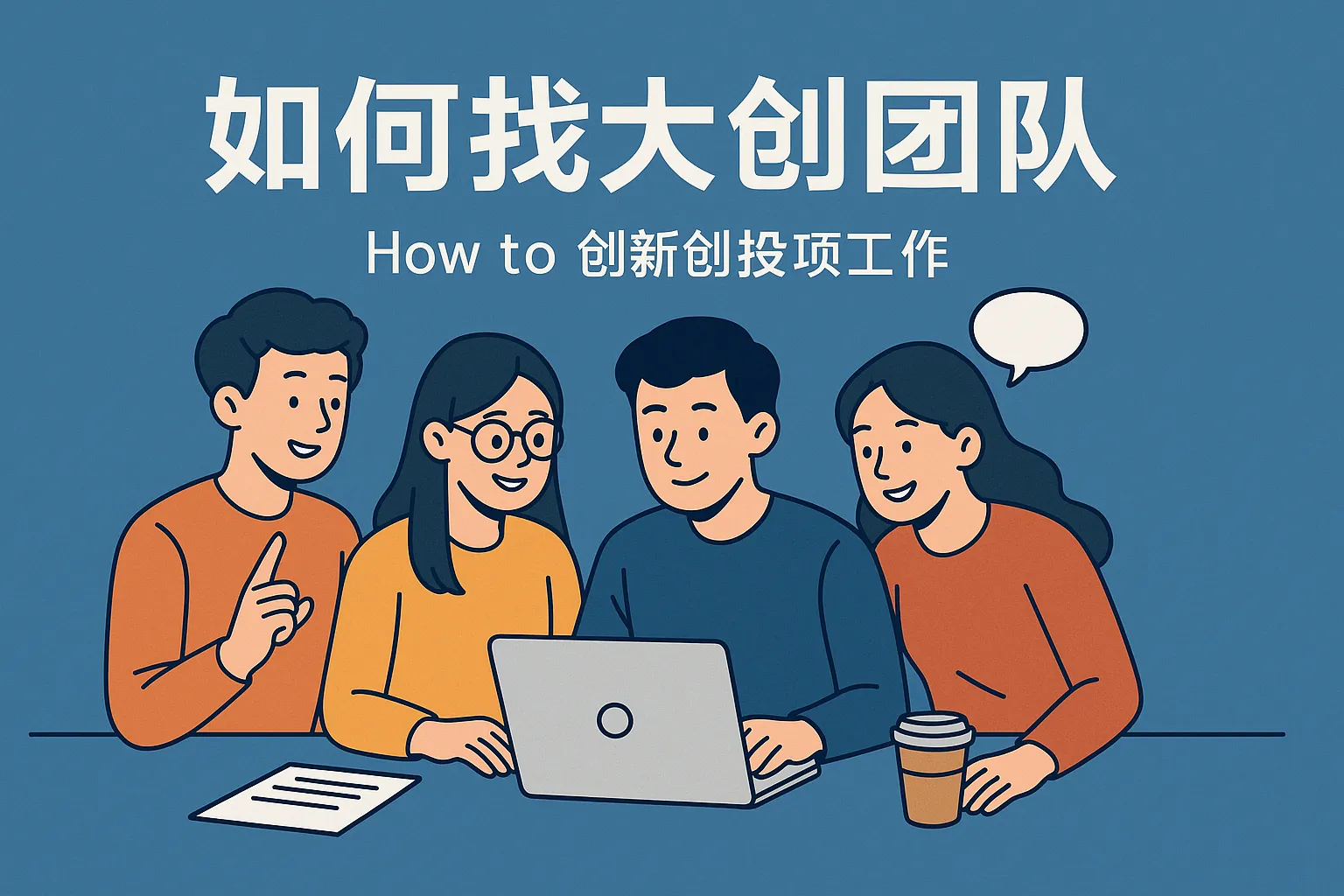 如何找大创团队