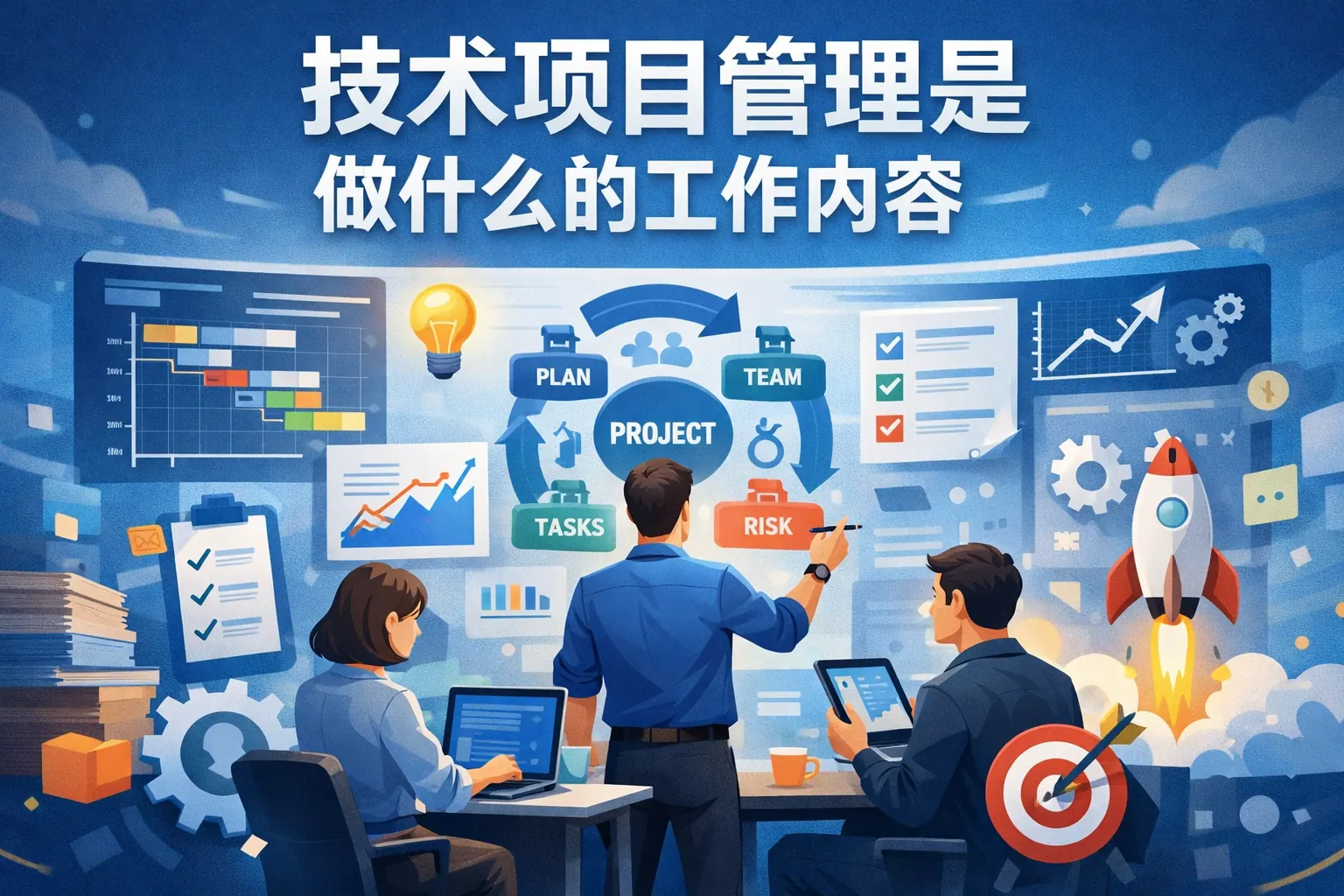 技术项目管理是做什么的工作内容