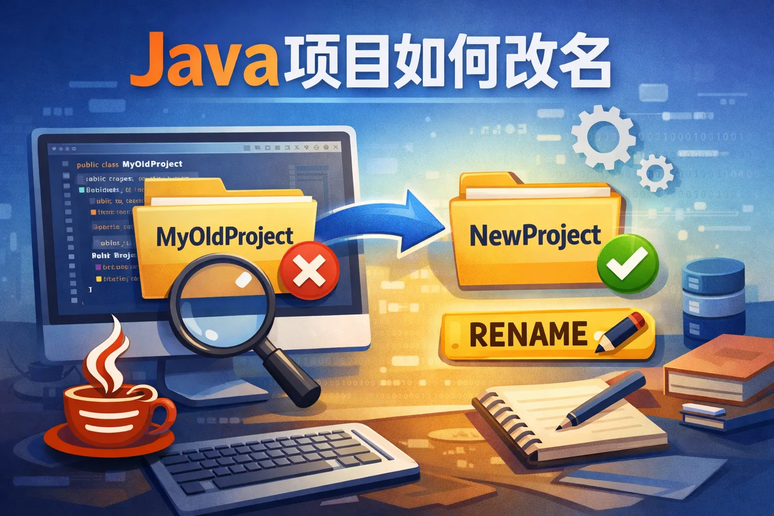 java项目如何改名