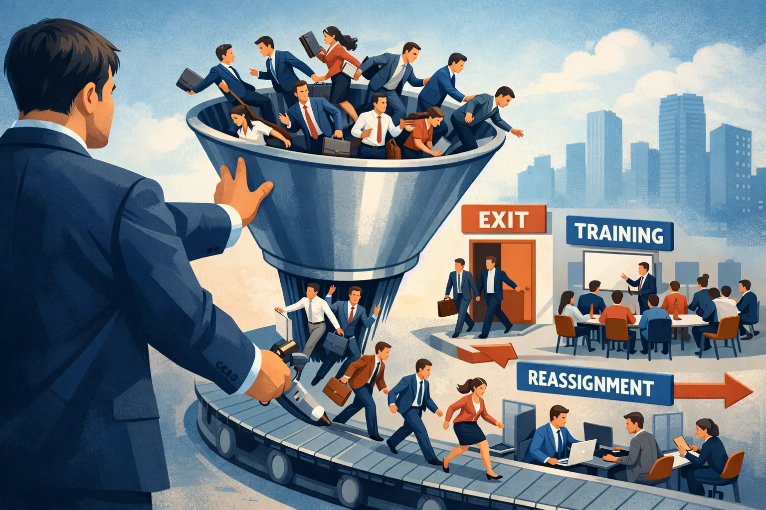 企业如何消化富余员工