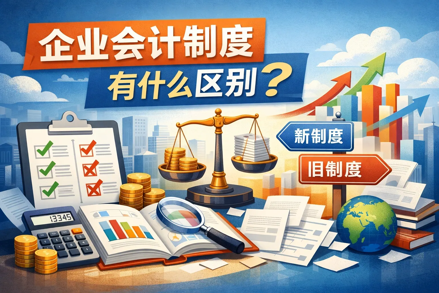 企业会计制度有什么区别
