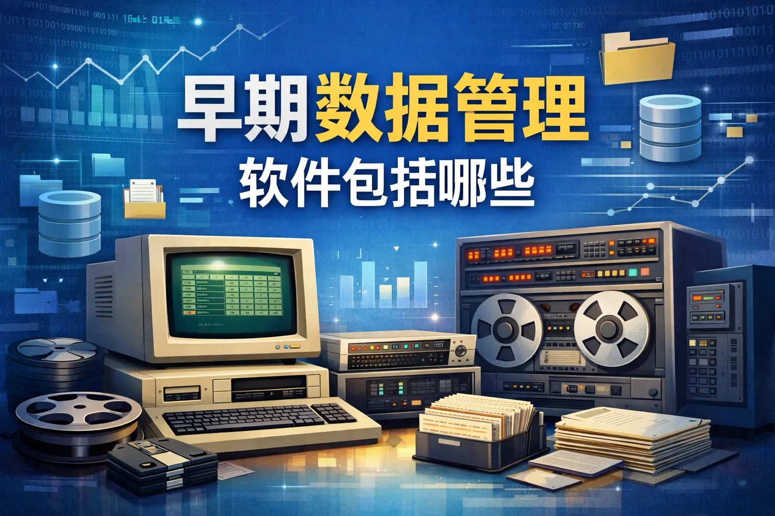 早期数据管理软件包括哪些