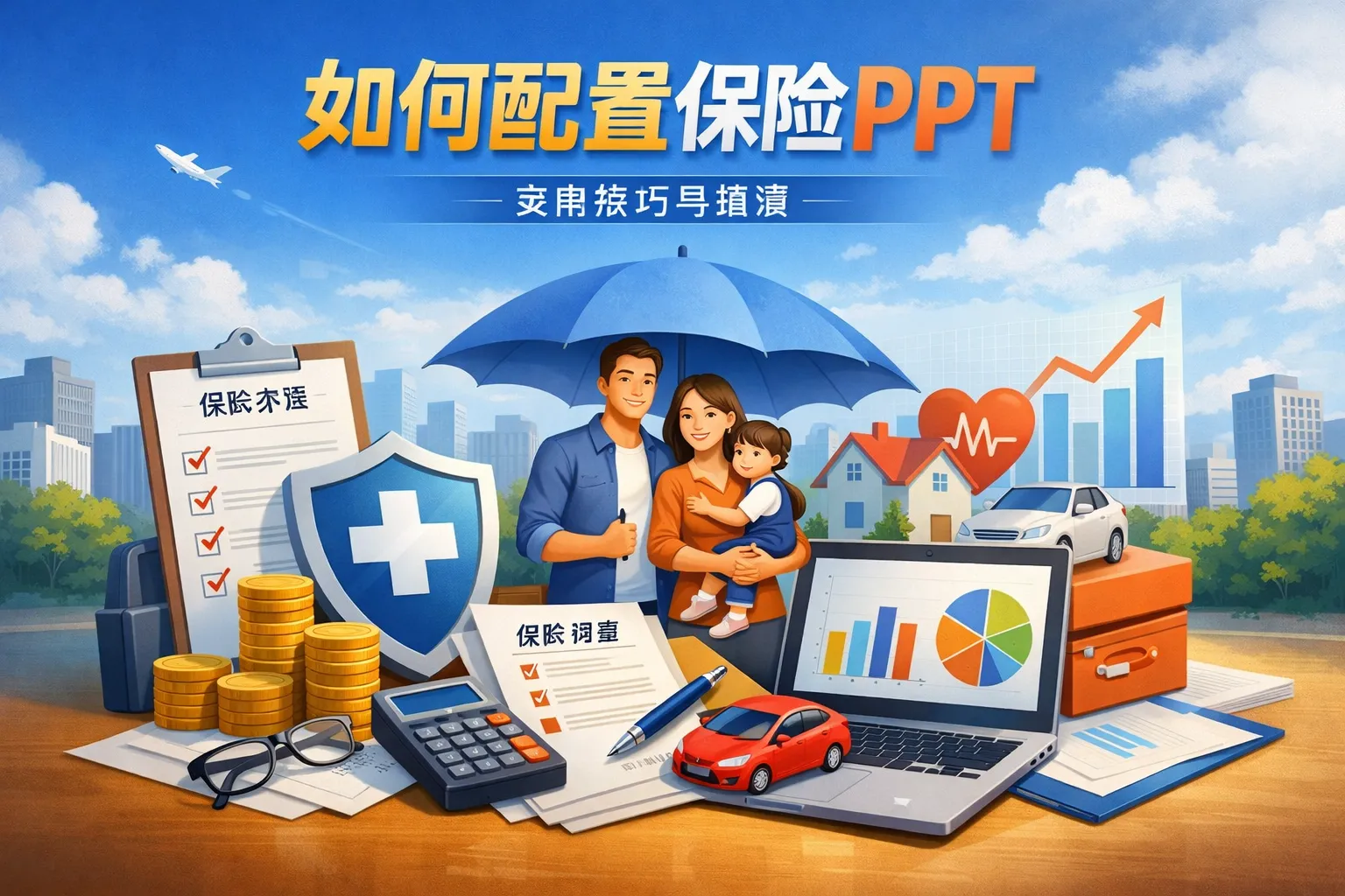 如何配置保险PPT