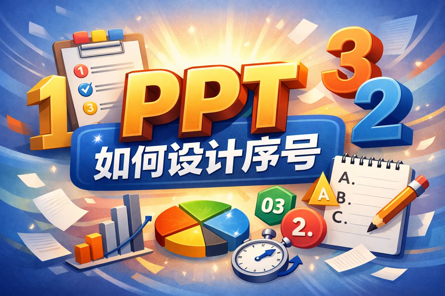 ppt如何设计序号