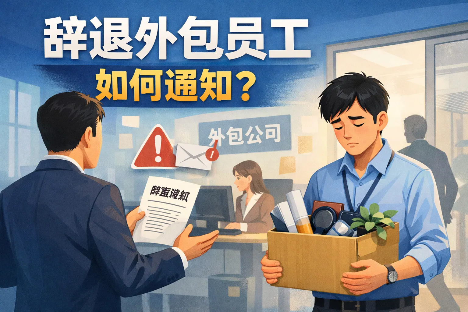 辞退外包员工如何通知