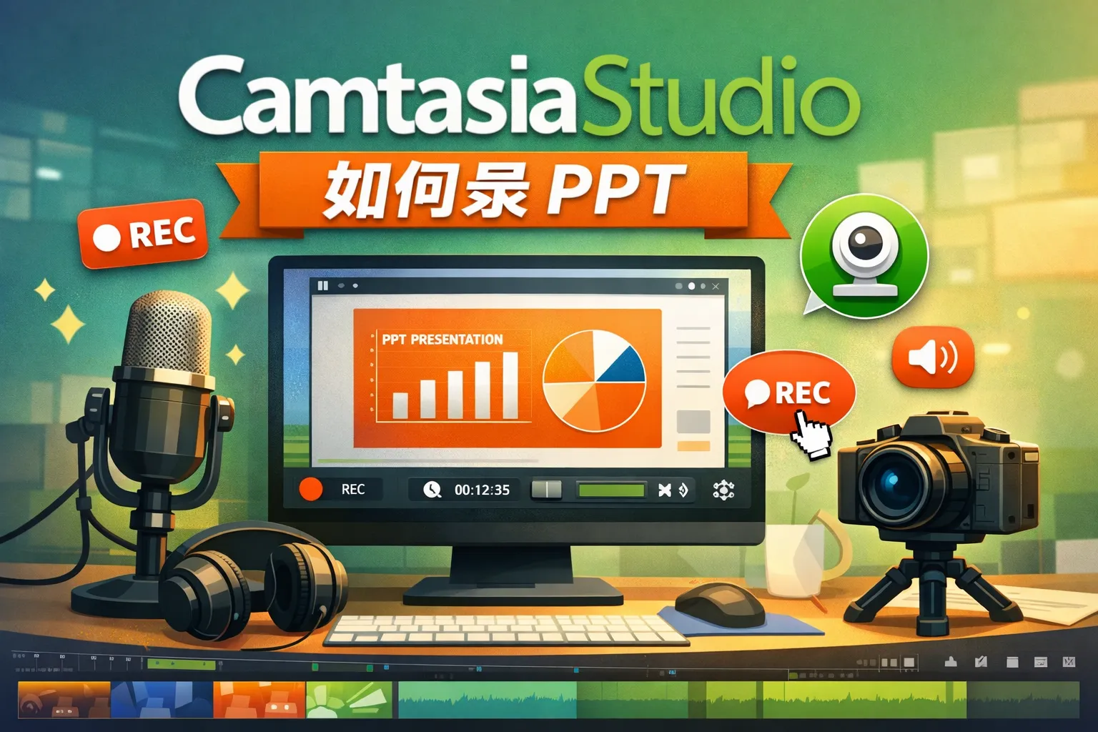 camtasiastudio如何录ppt