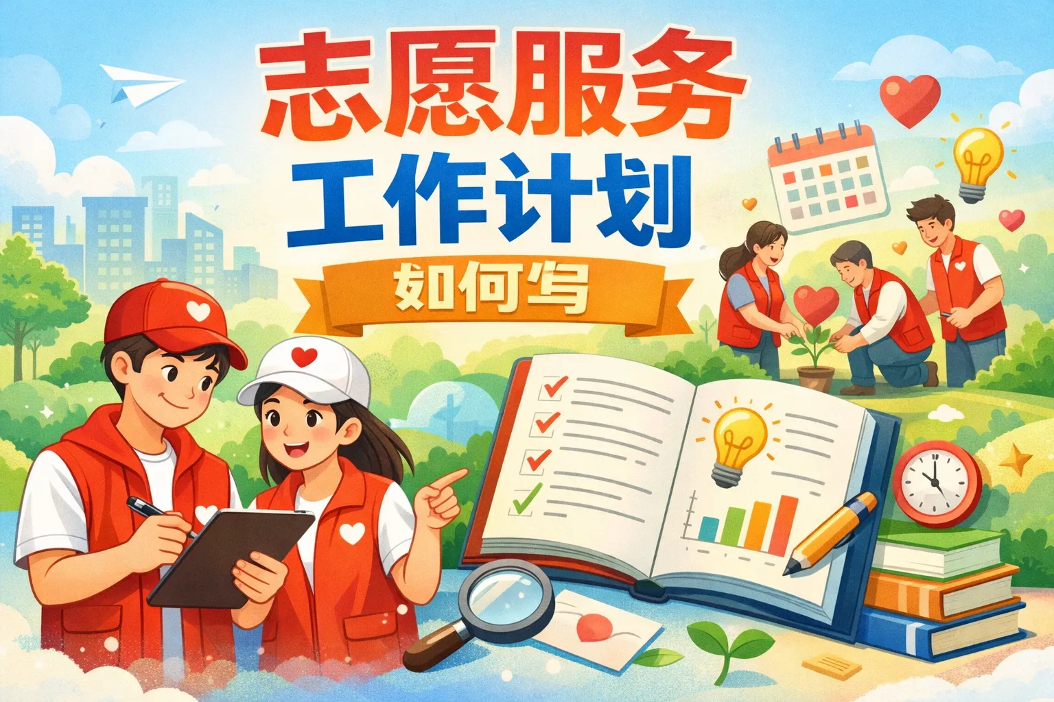 志愿服务工作计划如何写