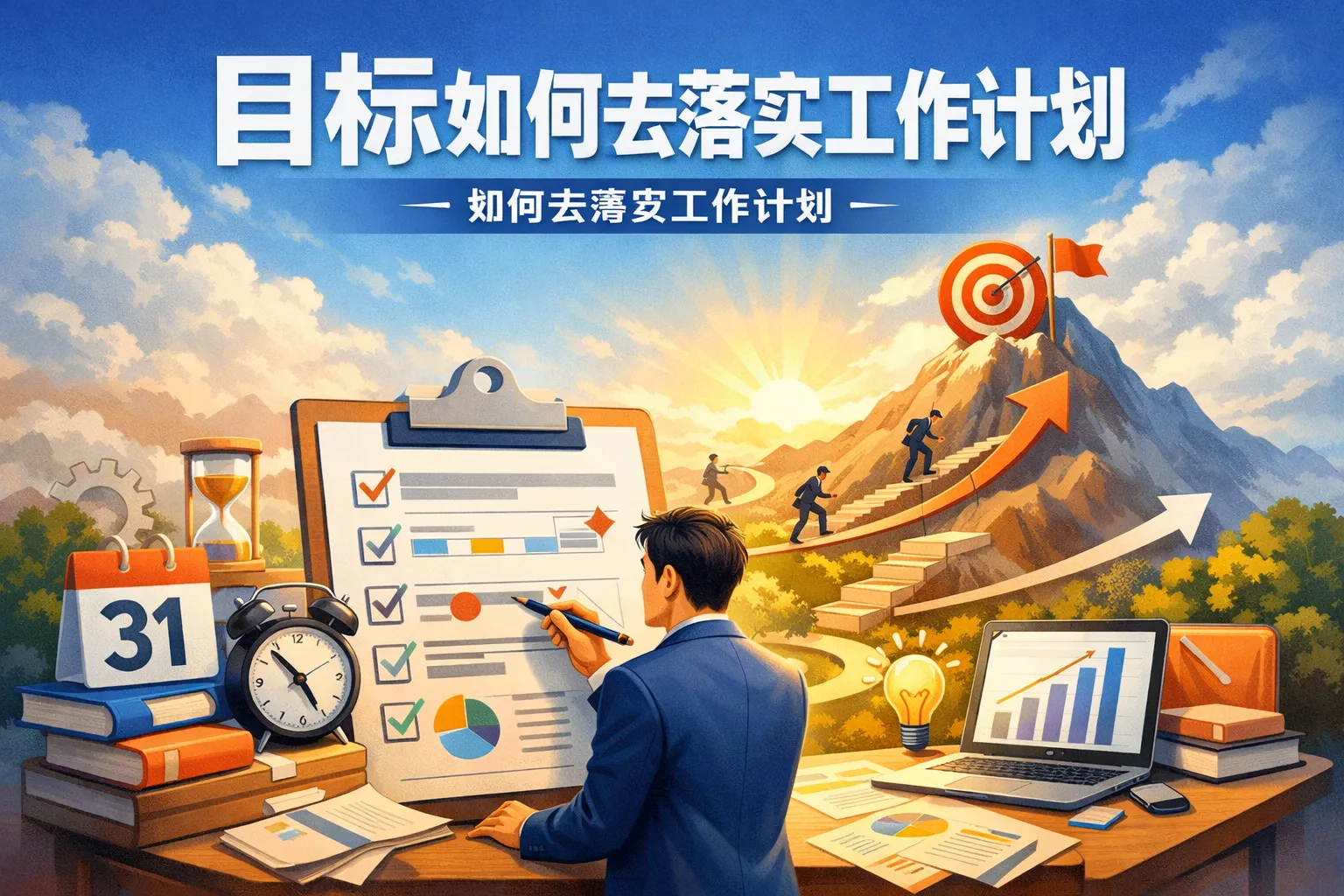 目标如何去落实工作计划