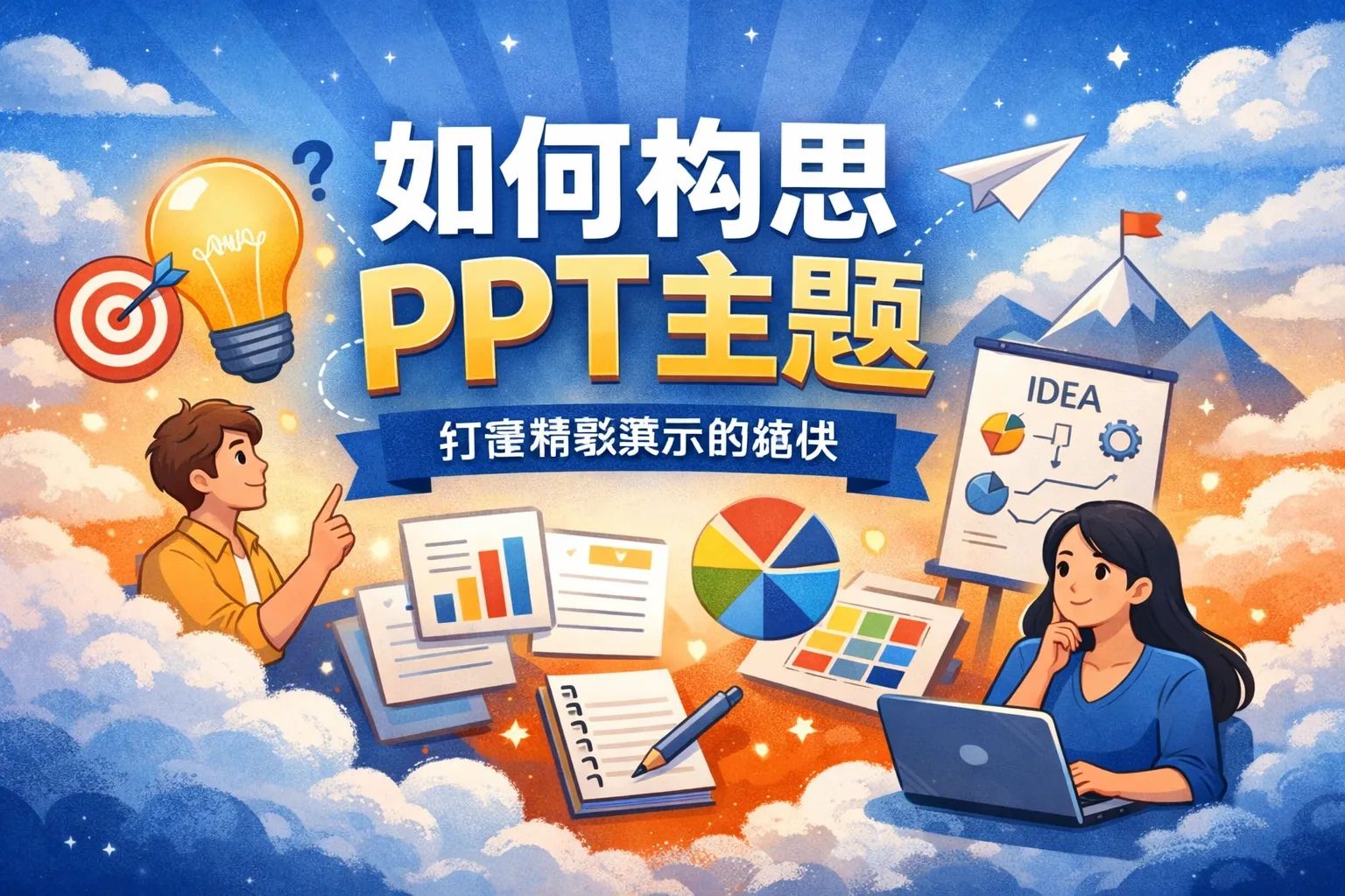 如何构思ppt主题