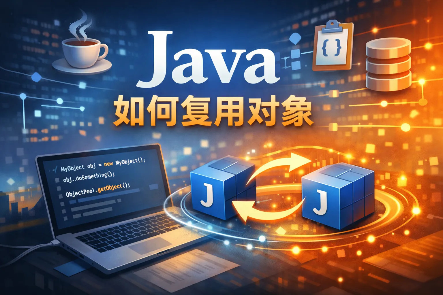 java 如何复用对象