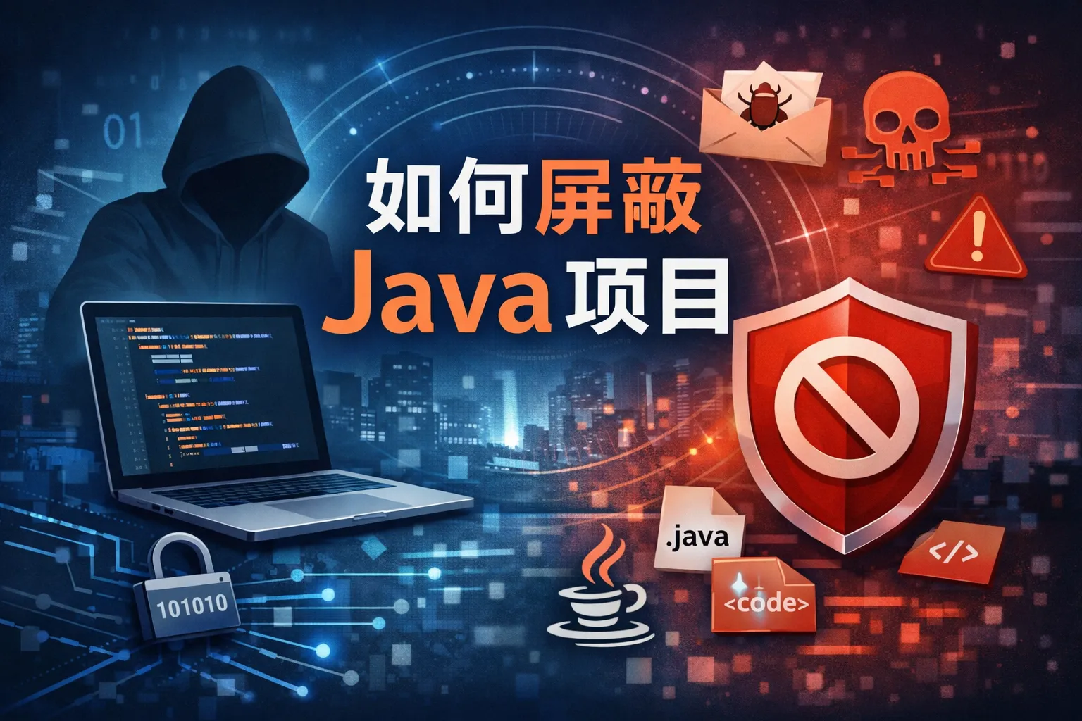 如何屏蔽java项目