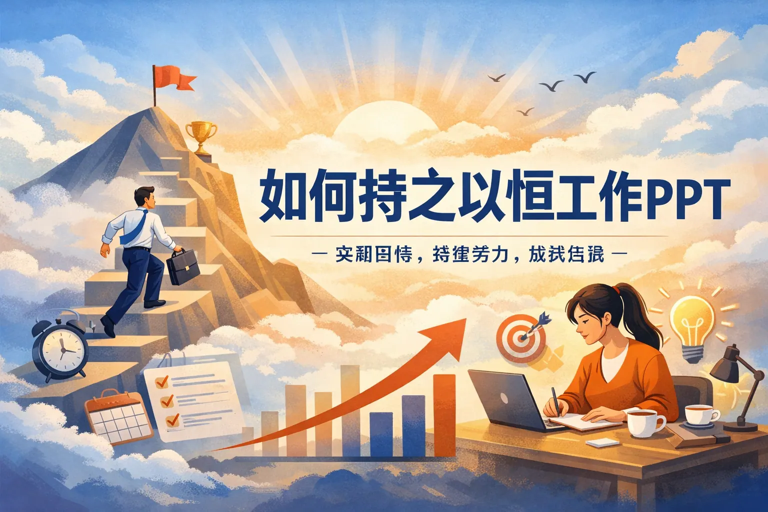 如何持之以恒工作ppt