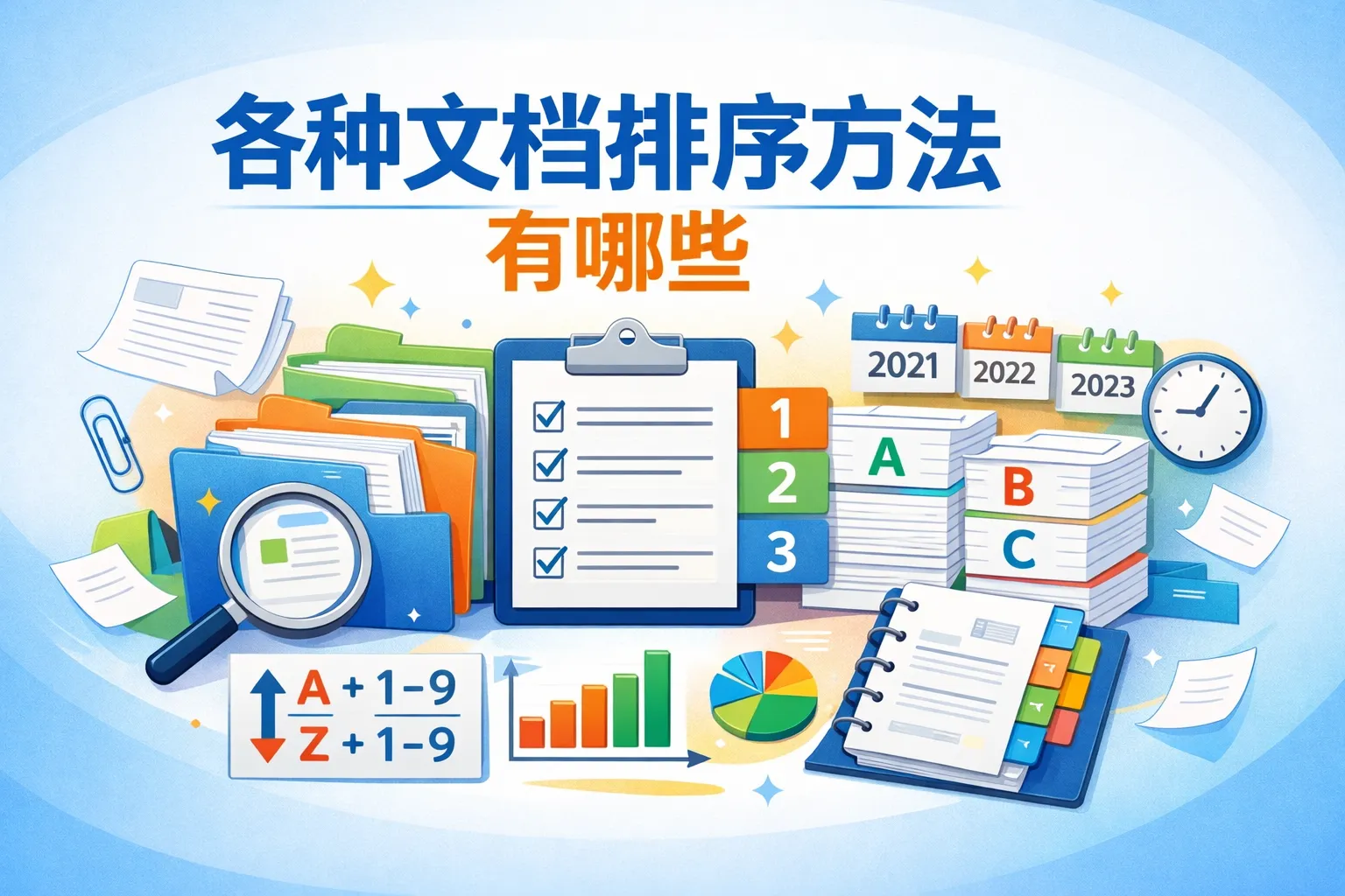 各种文档排序方法有哪些