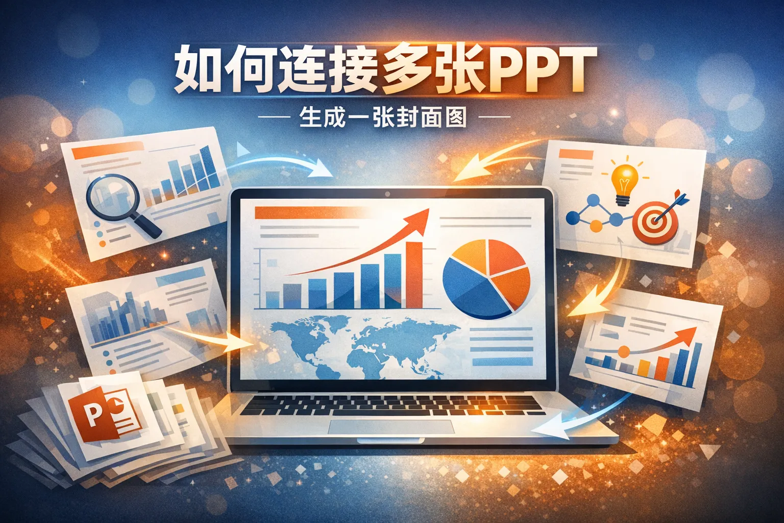 ppt中如何连接多张ppt