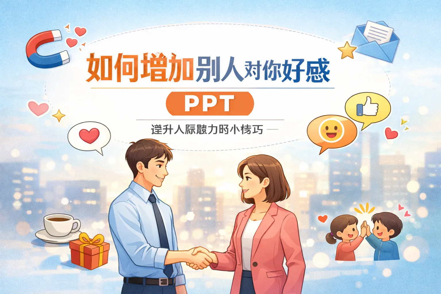 如何增加别人对你的好感ppt
