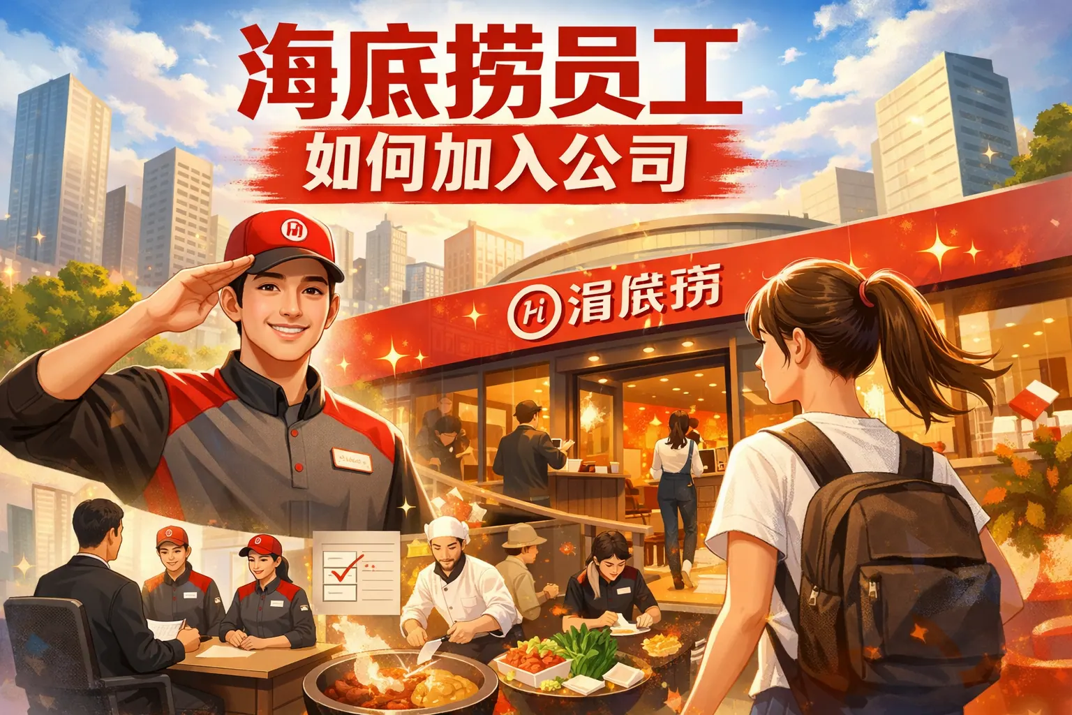 海底捞员工如何加入公司