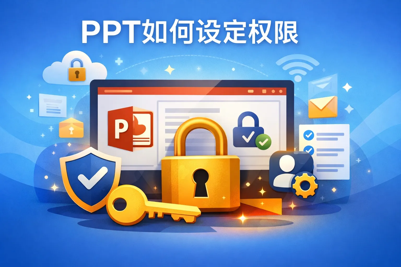 ppt如何设定权限