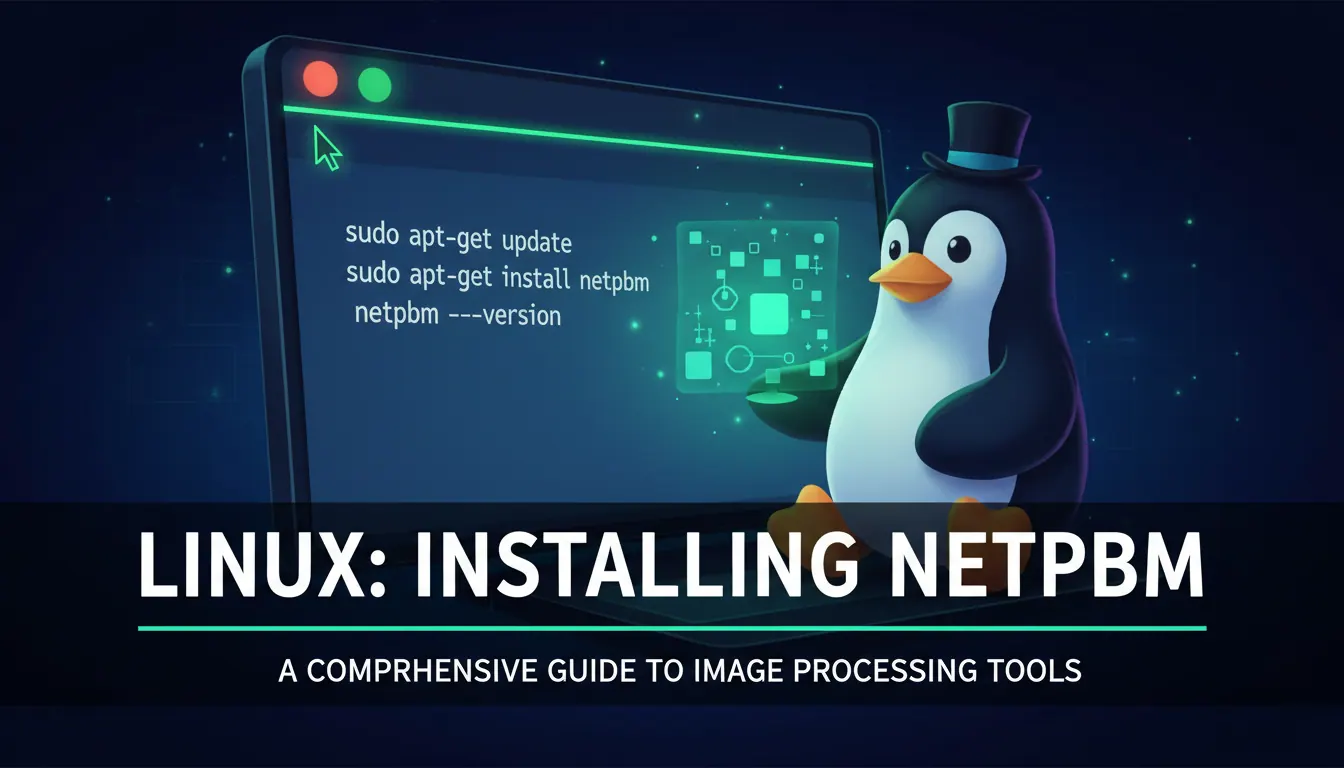 linux如何安装netpbm