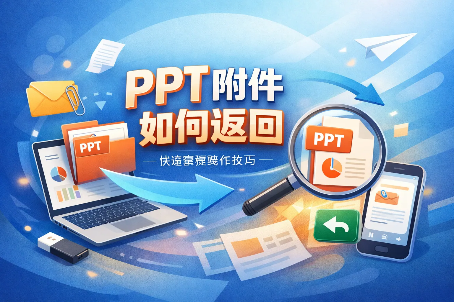 ppt附件如何返回
