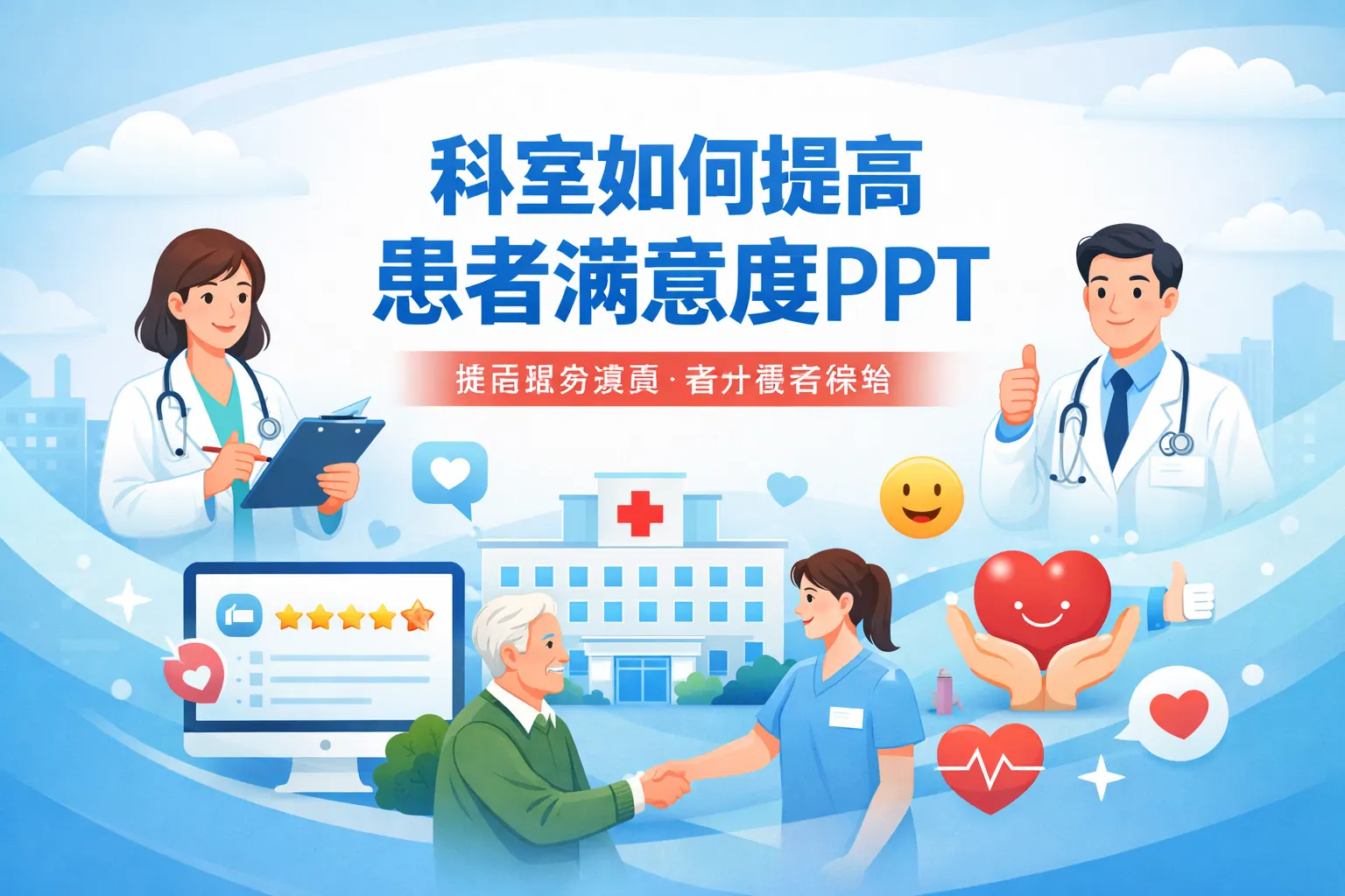 科室如何提高患者满意度ppt