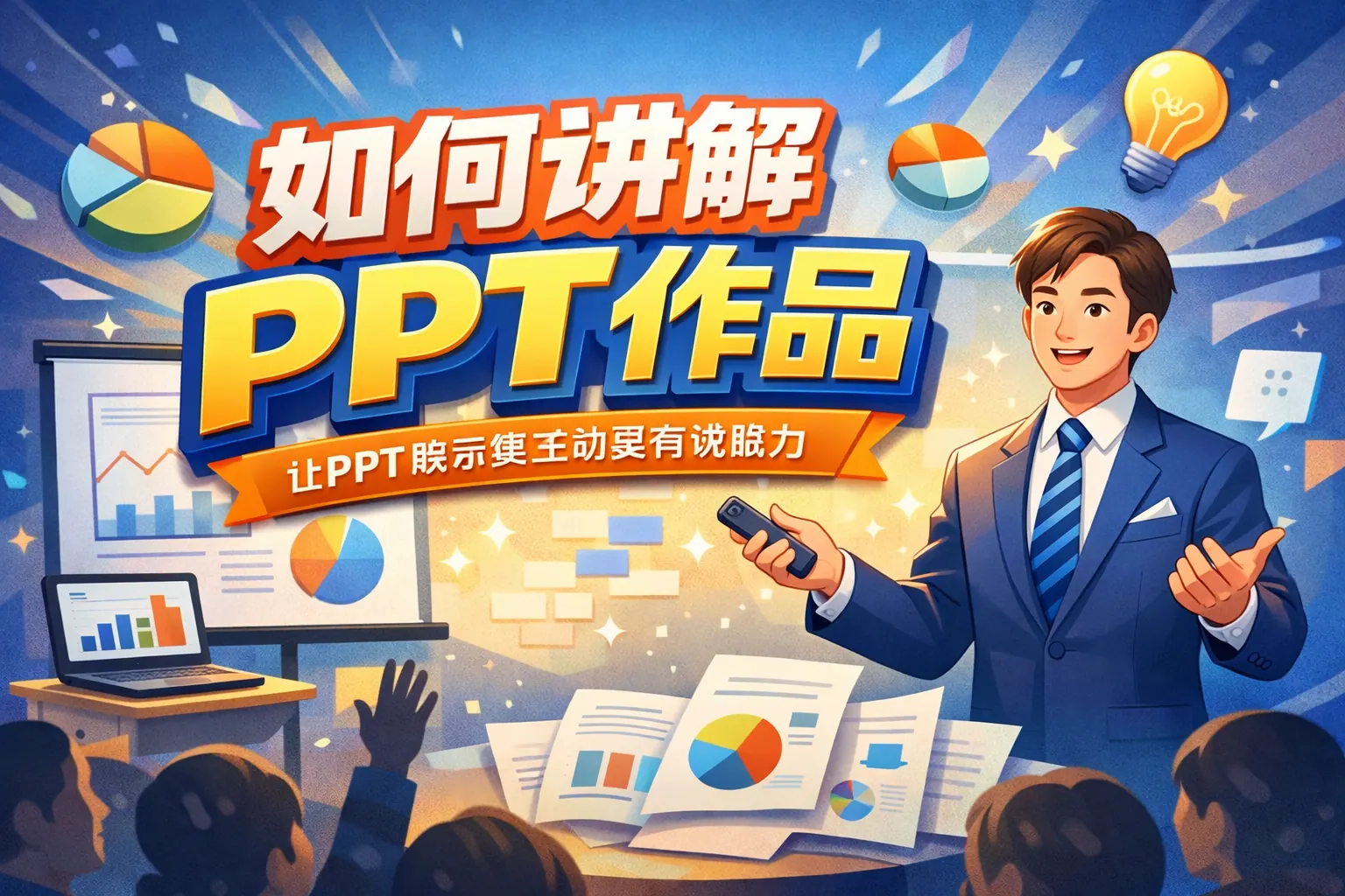 如何讲解ppt作品