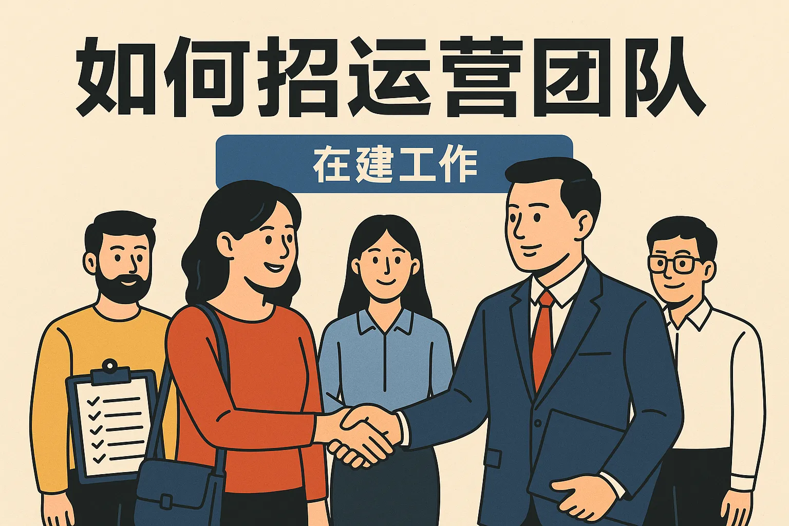 如何招运营团队