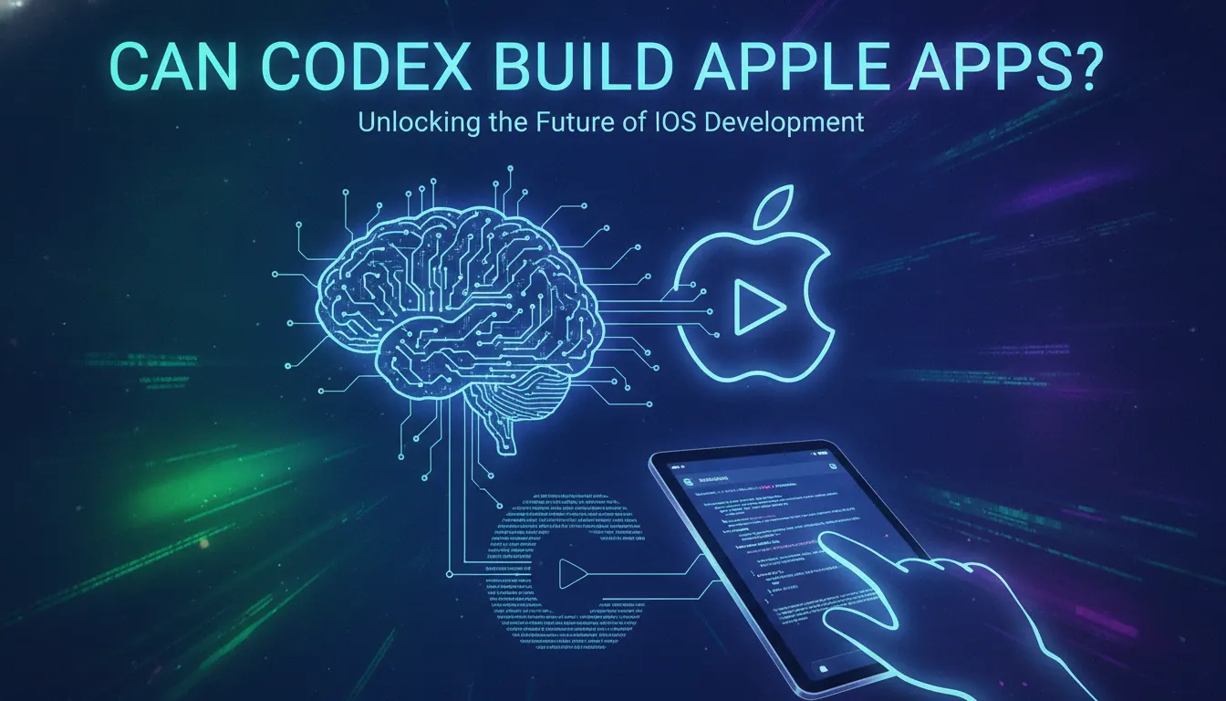 Codex Ap Codex可以做苹果App吗