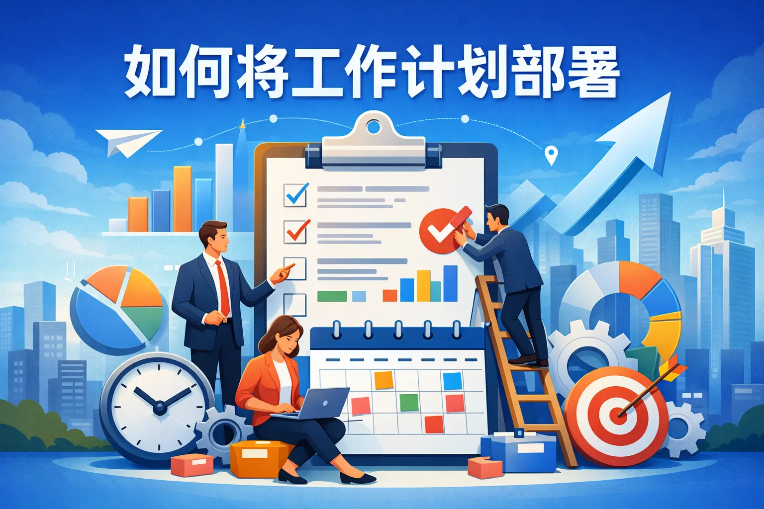 如何将工作计划部署