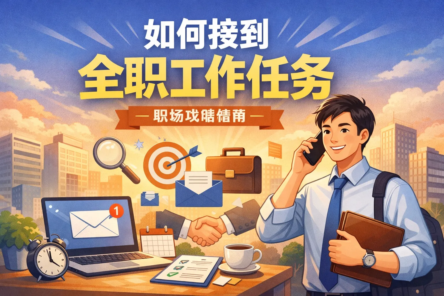 如何接到全职工作任务