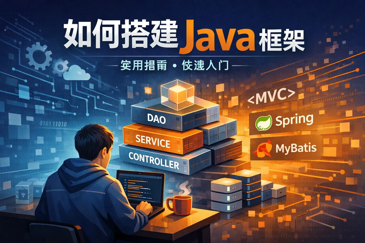 如何搭建java框架